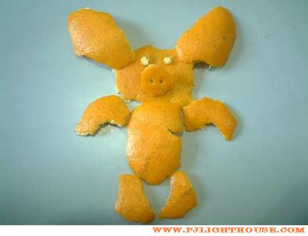 Fun Orange Pig-Man