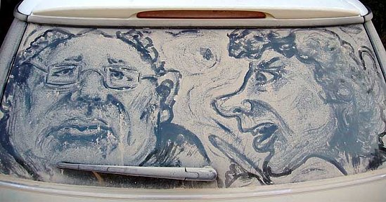 Dirty Car Art, Scott Wade, Drawing, Cars