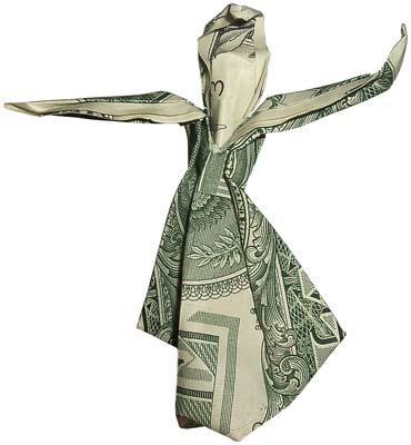cool money folding, origami, art, dota, seo, adsense