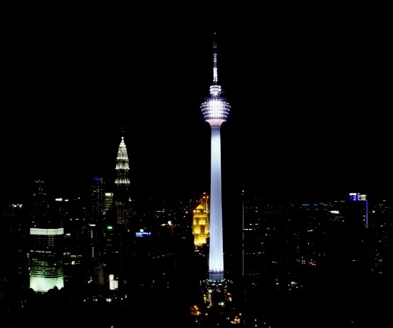 Kl-Tower-Visit-Malaysia-night-led-show