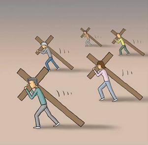 The cross, christian living, Luke 14:27