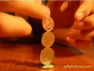 Cool Trick, Balancing Coins