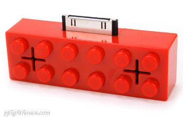 iPod: Cool Lego shaped iPod Speakers