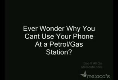 Petrol Station and Handphone, Experiment, Danger, Fire Hazard, Mobile Phone
