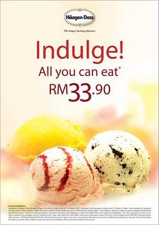 Haagen-Dazs, Ice-Cream, Dinner,All You Can Eat Bangsar, Village II, food, buffet