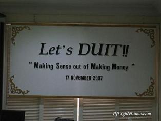 Let's DUIT Investment Seminar By Jin Yoong