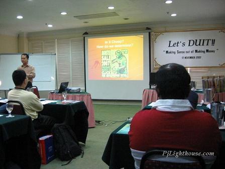 Let's DUIT Investment Seminar By Jin Yoong, Investment, Share Market, Stock Exchange, Personal money