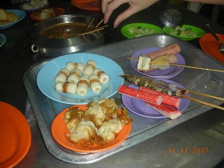 Dinner, Satay Celup, Melaka, Food, Travel