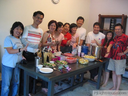 Seremban Mission Team, Hangout, Burt house, PJ, Damansara, Makan Makan