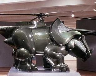  Triceracopter , Art: Amazing Triceracopter Sculpture, Crazy cool , Big , Gigantic, Army, US Army, Weapon War, Dinosour