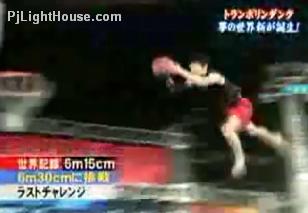 Crazy Funny, World Longest, Slam Dunk , Japanese, YouTube, Fun, Humor, Clip, Guiness Record, Long Jump, High Performer