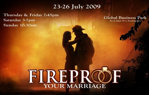 FireProof Your Marriage, FIREPROOF Workshop, HOPE, Christian Living, Seminar 2009, Marriage Help