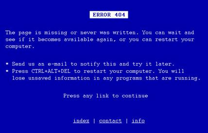 Err 404, Art, error, http-standard-response-code, server-not-found, website, Error 404, Website, Web Art, Cool Stuff, Internet Marketing, Google, web 2.0