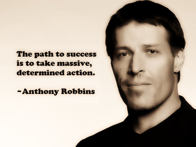 The-path-to-success-is-to-take-massive-determined-action-Anthony-Robbins-quotes